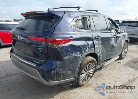 2021 Toyota Highlander Platinum z USA, uszkodzony, nr VIN 5TDFZRAH6MS075121